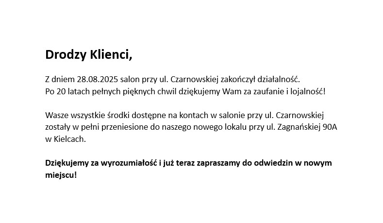 Wnętrze salonu Mooye Solar Studio na ul. Czarnowskiej 17